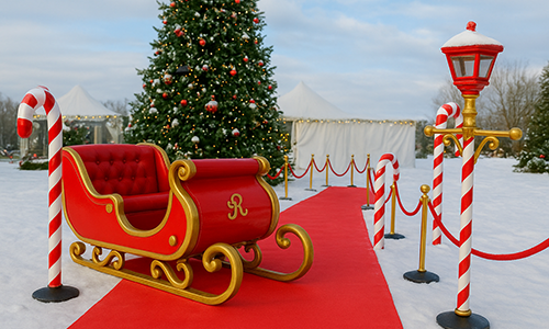 Giant Santa Sleigh Rentals