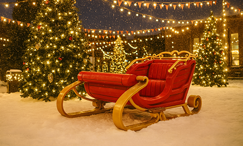 Giant Santa Sleigh Rentals