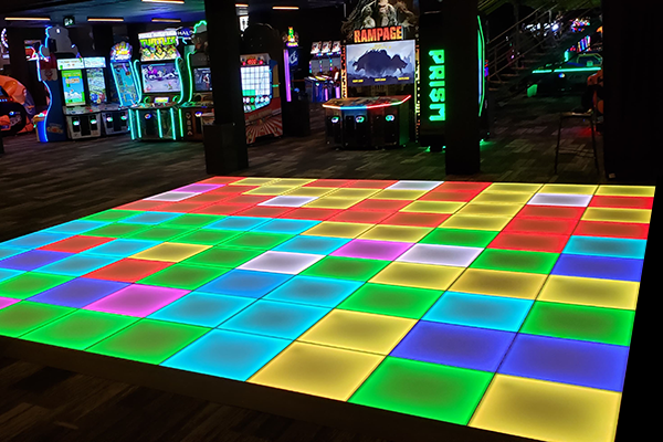 1 Led Dance Floor Event Rentals Toronto Portable Light Up